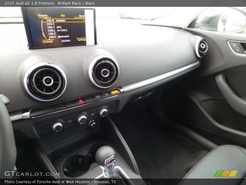 Brilliant Black / Black 2015 Audi A3 1.8 Premium
