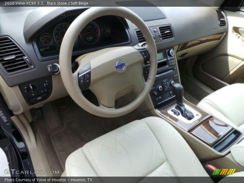 Black Stone / Soft Beige 2010 Volvo XC90 3.2