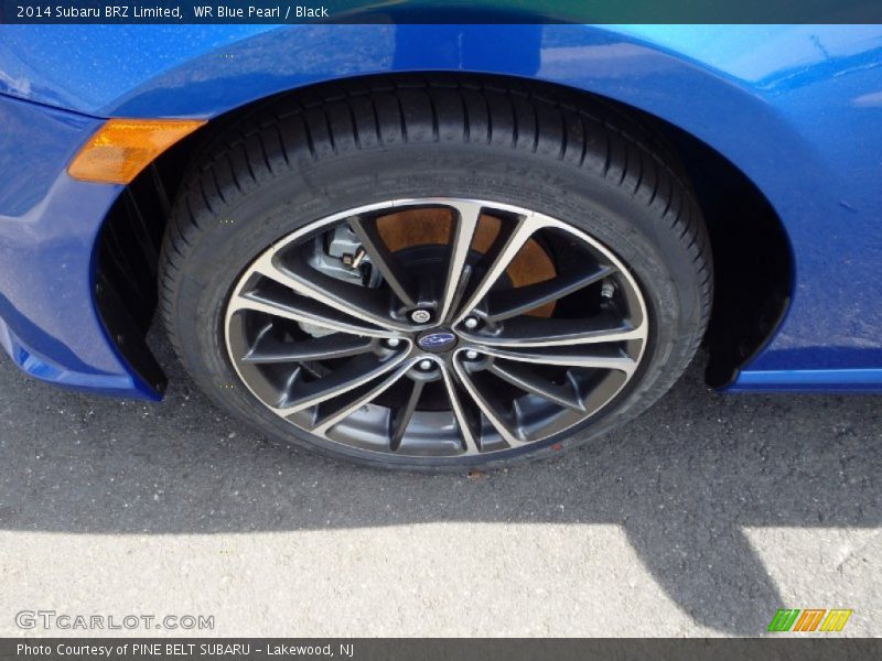 WR Blue Pearl / Black 2014 Subaru BRZ Limited