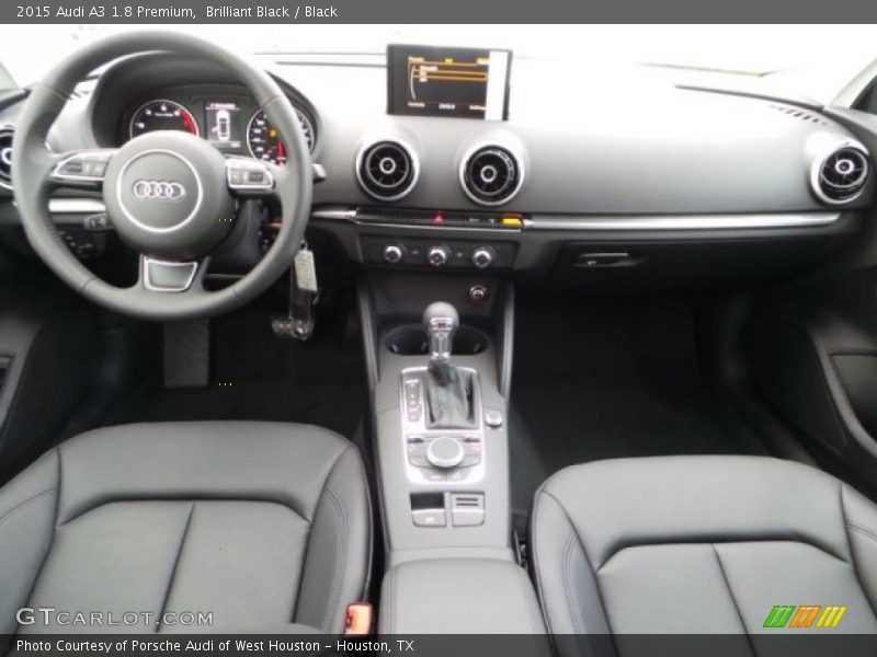 Brilliant Black / Black 2015 Audi A3 1.8 Premium