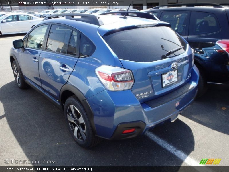 Quartz Blue Pearl / Ivory 2014 Subaru XV Crosstrek Hybrid Touring