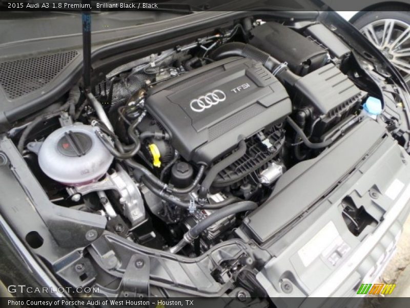 Brilliant Black / Black 2015 Audi A3 1.8 Premium