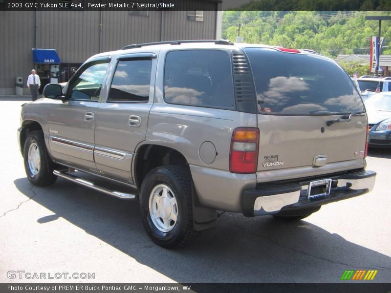 Pewter Metallic / Neutral/Shale 2003 GMC Yukon SLE 4x4
