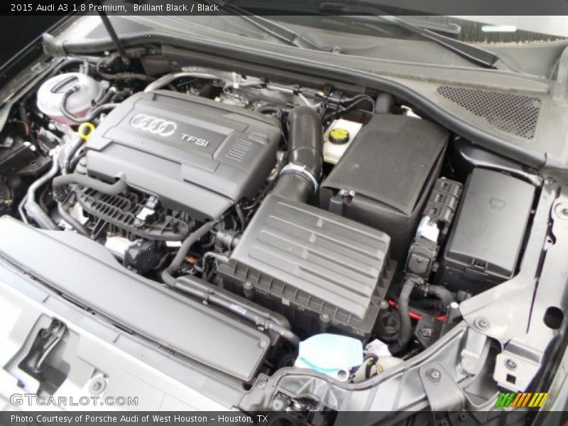 Brilliant Black / Black 2015 Audi A3 1.8 Premium