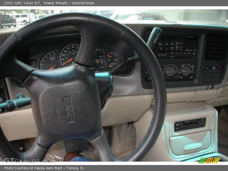 Pewter Metallic / Neutral/Shale 2002 GMC Yukon SLT
