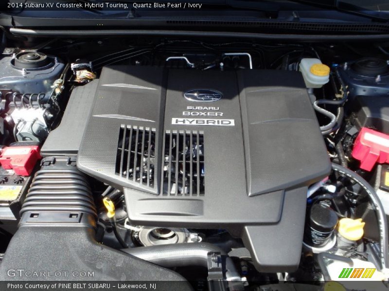 Quartz Blue Pearl / Ivory 2014 Subaru XV Crosstrek Hybrid Touring