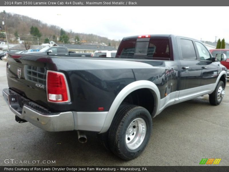  2014 3500 Laramie Crew Cab 4x4 Dually Maximum Steel Metallic