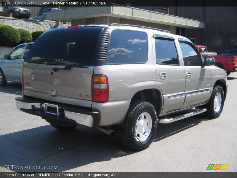 Pewter Metallic / Neutral/Shale 2003 GMC Yukon SLE 4x4