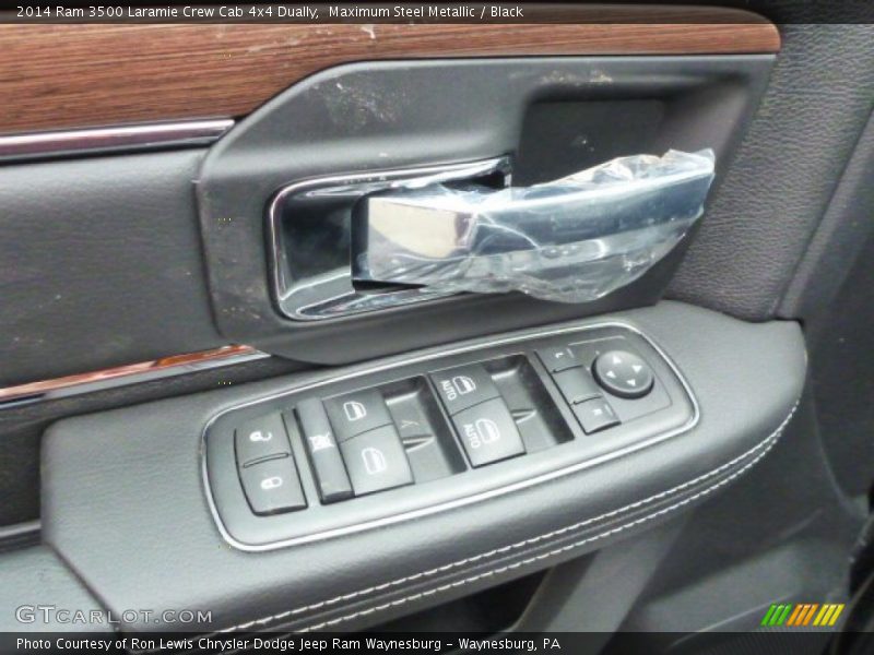 Maximum Steel Metallic / Black 2014 Ram 3500 Laramie Crew Cab 4x4 Dually