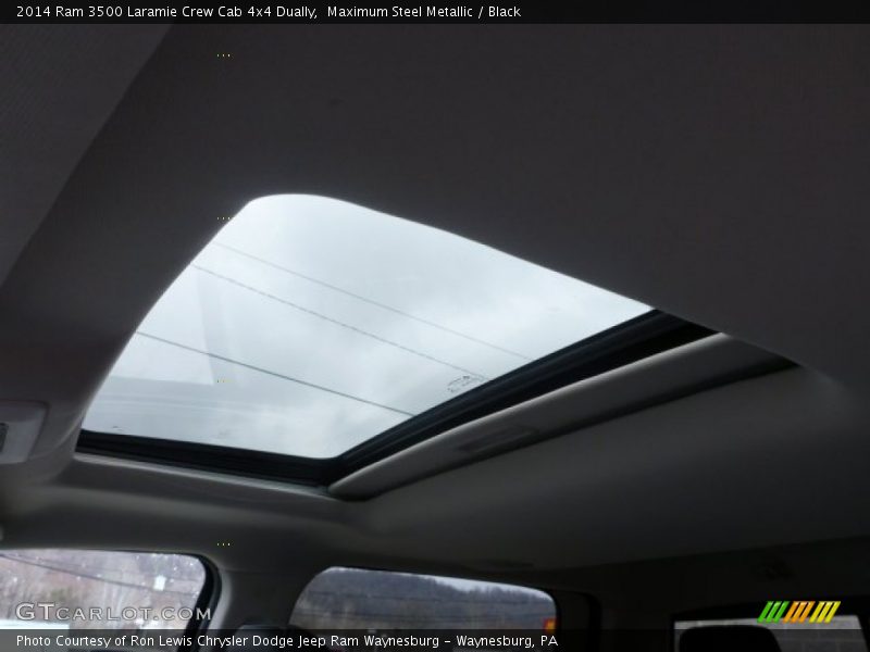 Maximum Steel Metallic / Black 2014 Ram 3500 Laramie Crew Cab 4x4 Dually