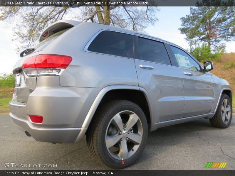 Billet Silver Metallic / Overland Morocco Black 2014 Jeep Grand Cherokee Overland