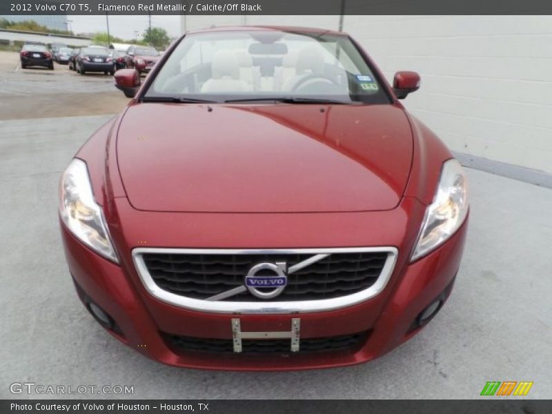 Flamenco Red Metallic / Calcite/Off Black 2012 Volvo C70 T5