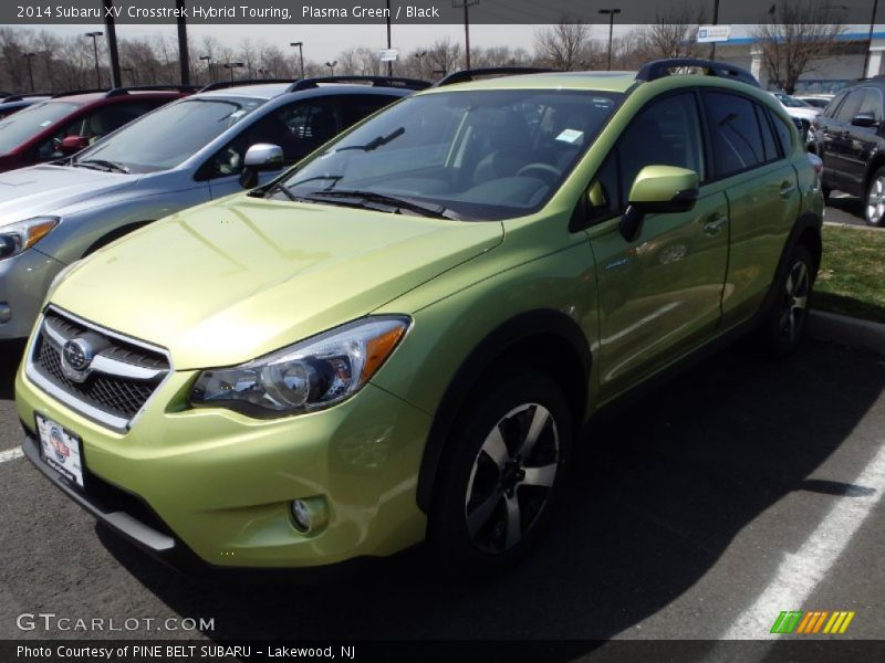 Plasma Green / Black 2014 Subaru XV Crosstrek Hybrid Touring
