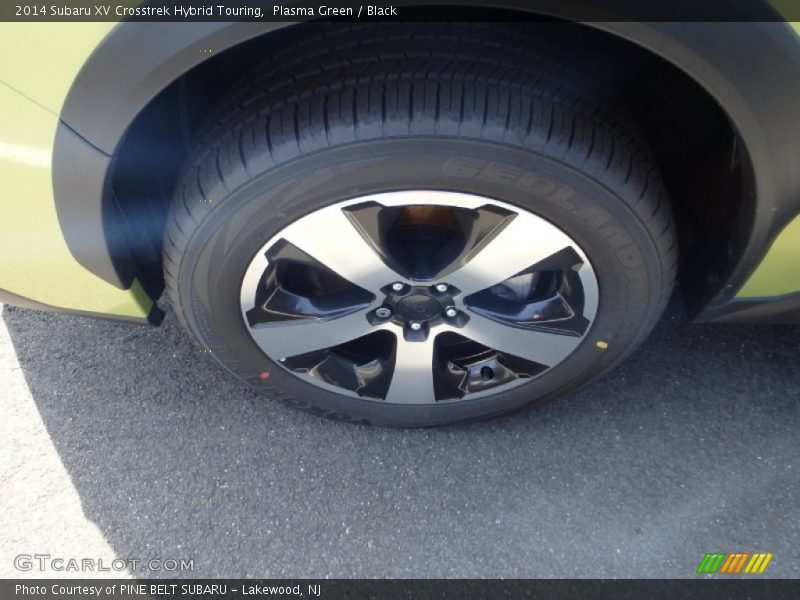Plasma Green / Black 2014 Subaru XV Crosstrek Hybrid Touring