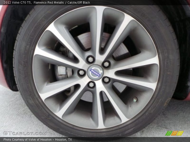 Flamenco Red Metallic / Calcite/Off Black 2012 Volvo C70 T5