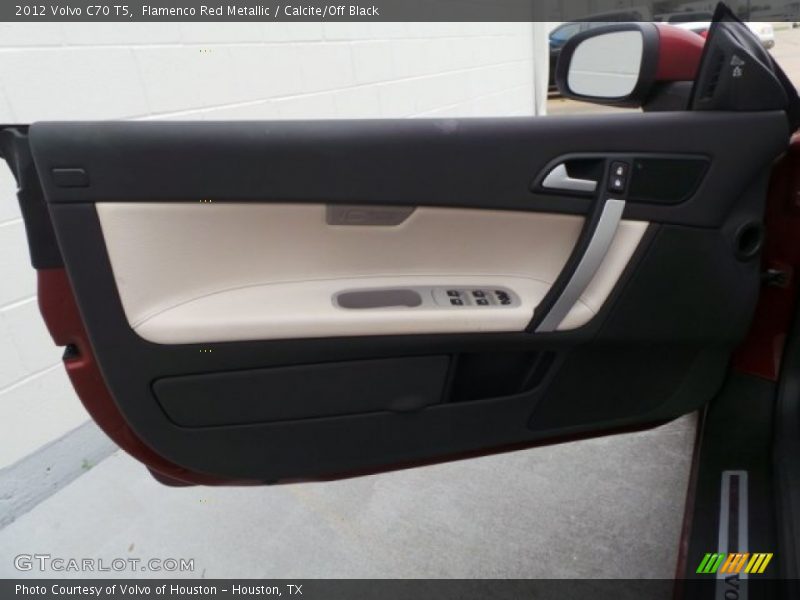 Flamenco Red Metallic / Calcite/Off Black 2012 Volvo C70 T5