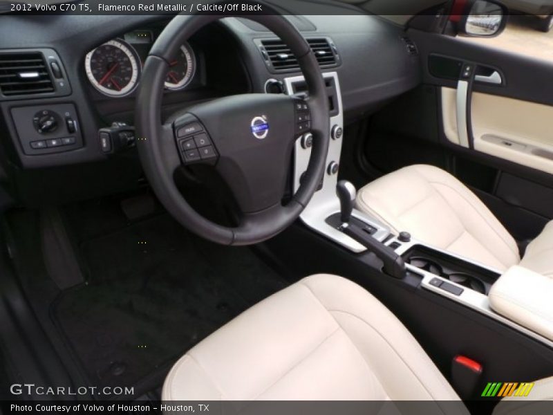 Flamenco Red Metallic / Calcite/Off Black 2012 Volvo C70 T5