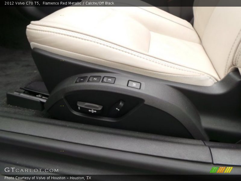 Flamenco Red Metallic / Calcite/Off Black 2012 Volvo C70 T5
