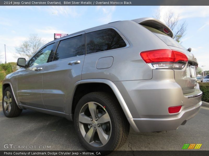 Billet Silver Metallic / Overland Morocco Black 2014 Jeep Grand Cherokee Overland