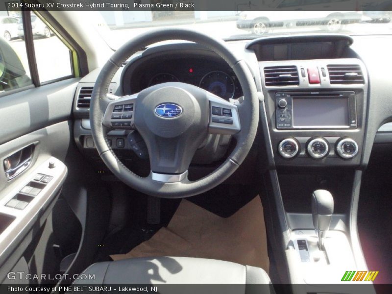 Plasma Green / Black 2014 Subaru XV Crosstrek Hybrid Touring