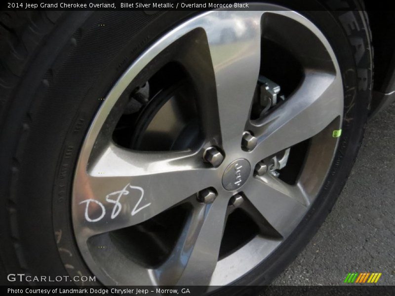 Billet Silver Metallic / Overland Morocco Black 2014 Jeep Grand Cherokee Overland