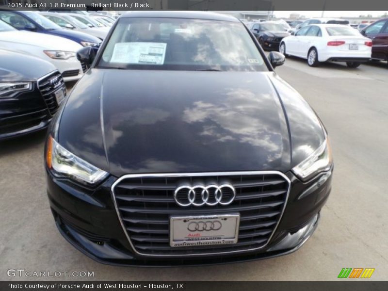 Brilliant Black / Black 2015 Audi A3 1.8 Premium