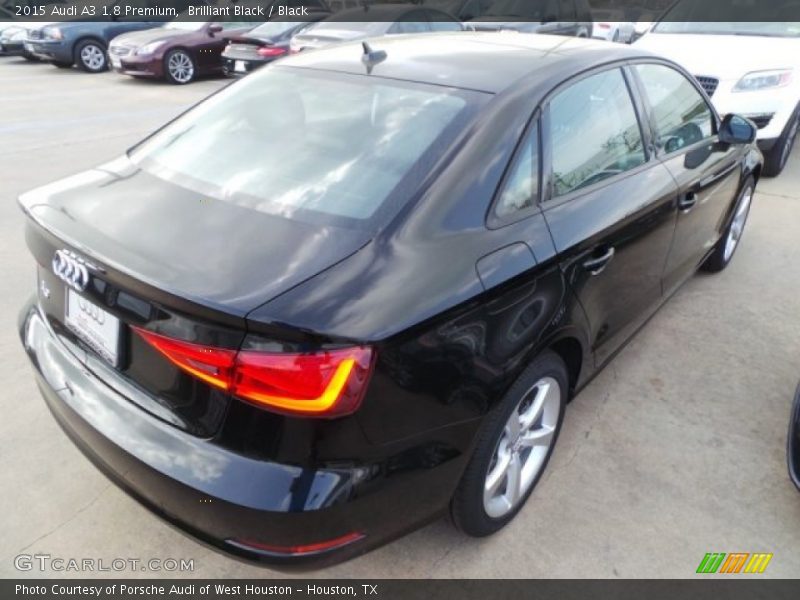 Brilliant Black / Black 2015 Audi A3 1.8 Premium