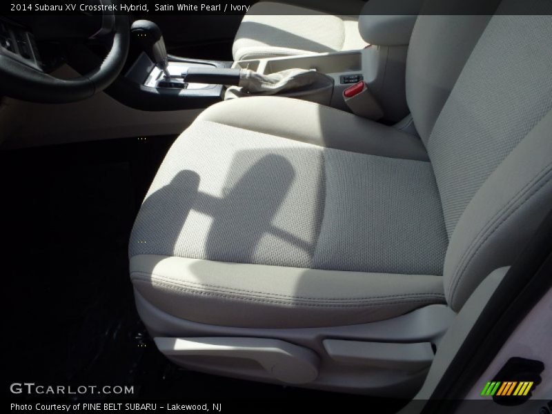 Satin White Pearl / Ivory 2014 Subaru XV Crosstrek Hybrid