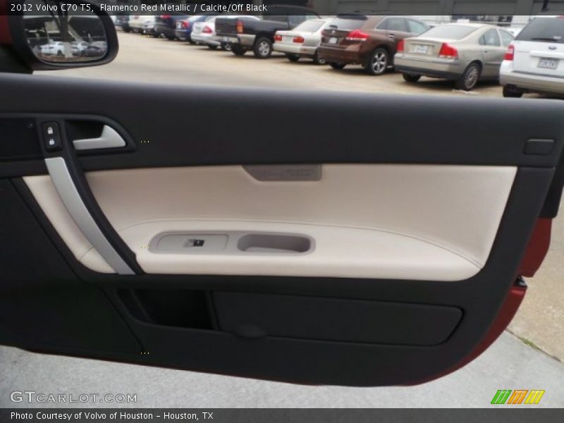Flamenco Red Metallic / Calcite/Off Black 2012 Volvo C70 T5