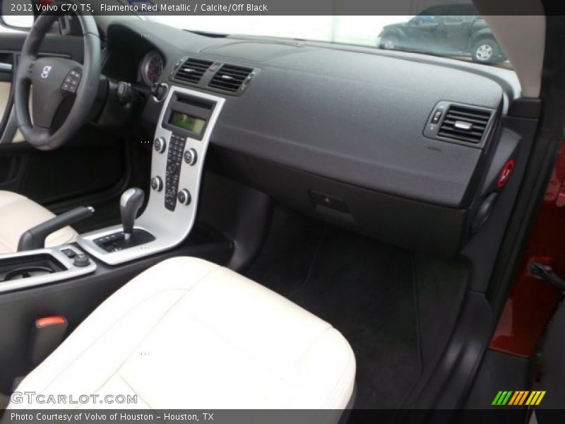 Flamenco Red Metallic / Calcite/Off Black 2012 Volvo C70 T5