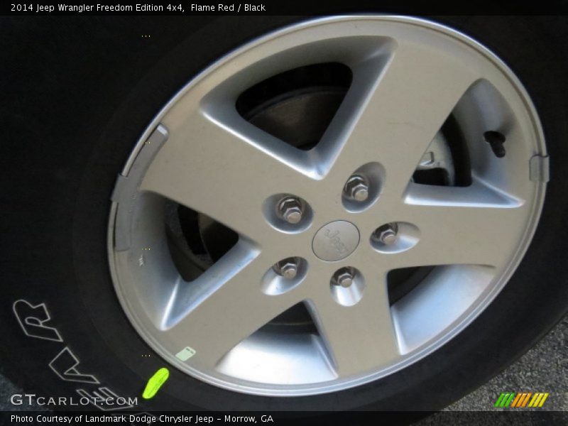 Flame Red / Black 2014 Jeep Wrangler Freedom Edition 4x4