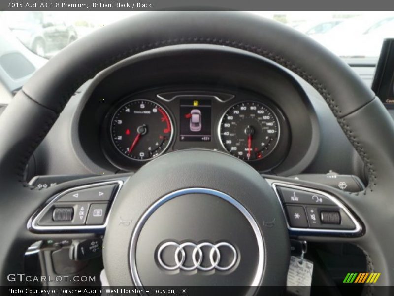 Brilliant Black / Black 2015 Audi A3 1.8 Premium