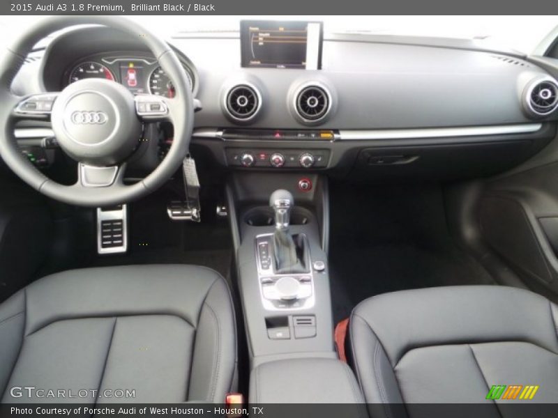 Brilliant Black / Black 2015 Audi A3 1.8 Premium