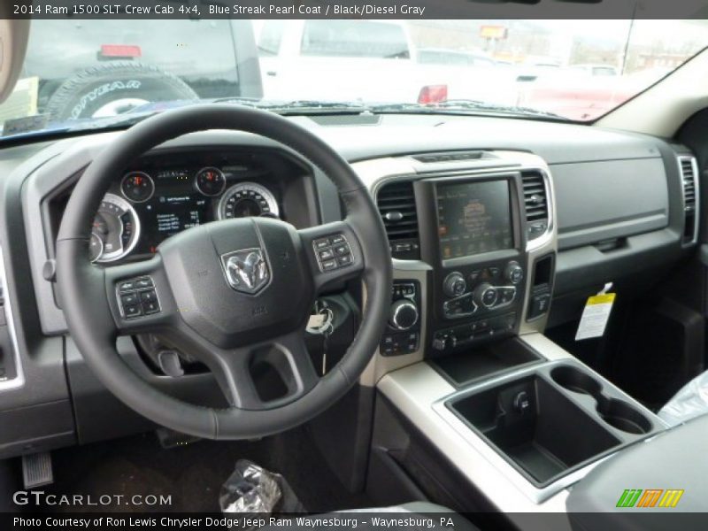 Dashboard of 2014 1500 SLT Crew Cab 4x4