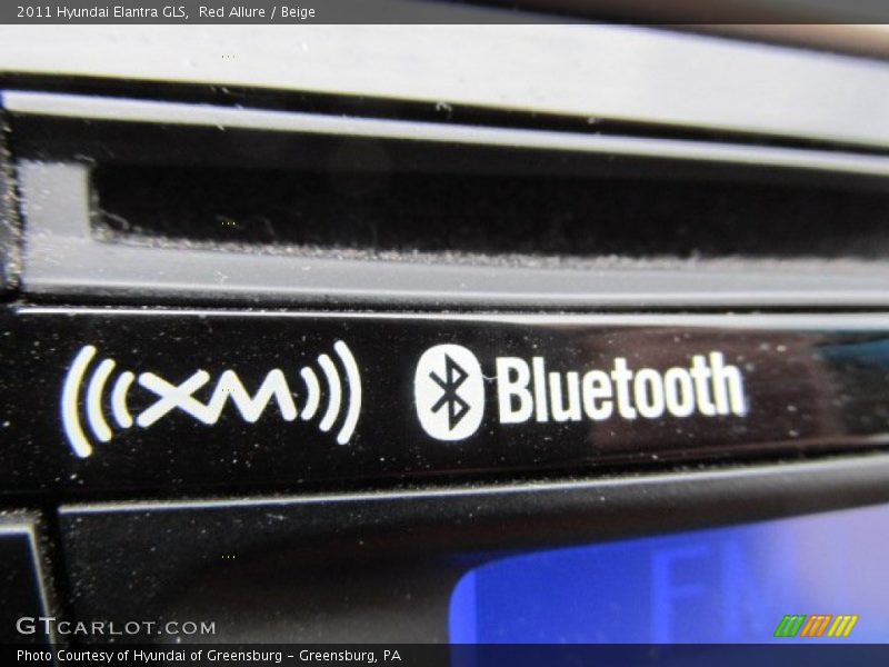 Red Allure / Beige 2011 Hyundai Elantra GLS