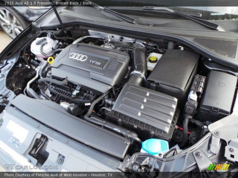 Brilliant Black / Black 2015 Audi A3 1.8 Premium