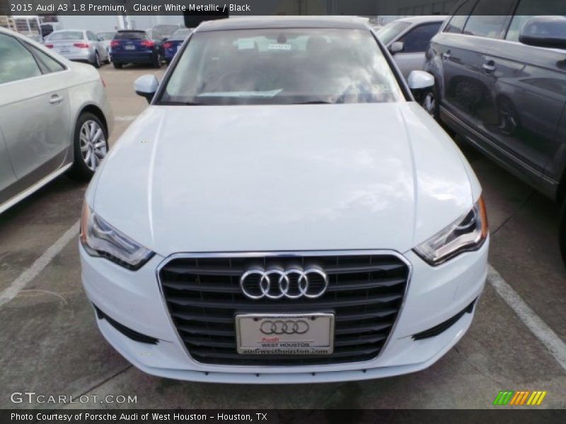 Glacier White Metallic / Black 2015 Audi A3 1.8 Premium