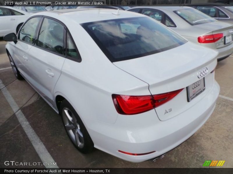 Glacier White Metallic / Black 2015 Audi A3 1.8 Premium