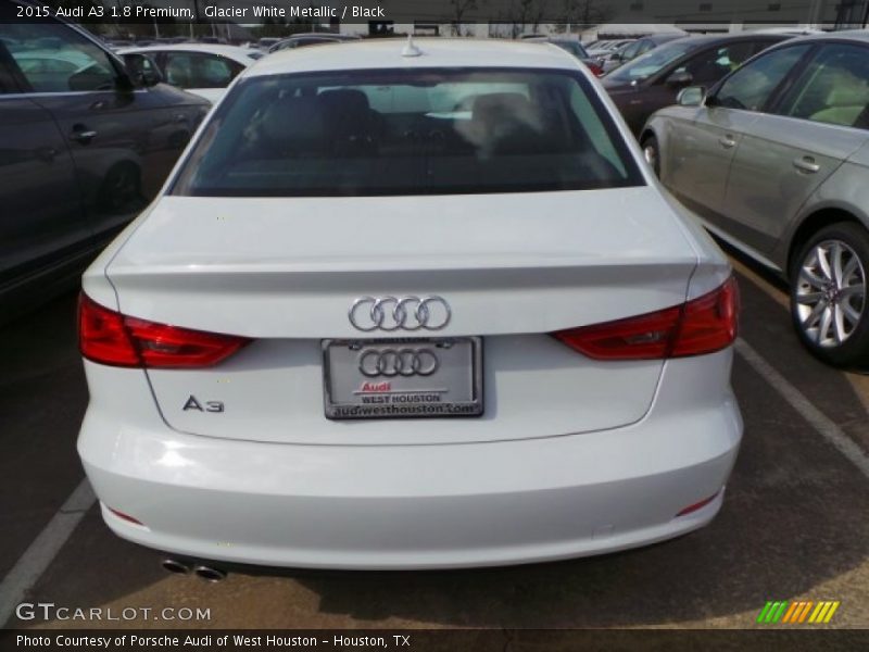 Glacier White Metallic / Black 2015 Audi A3 1.8 Premium