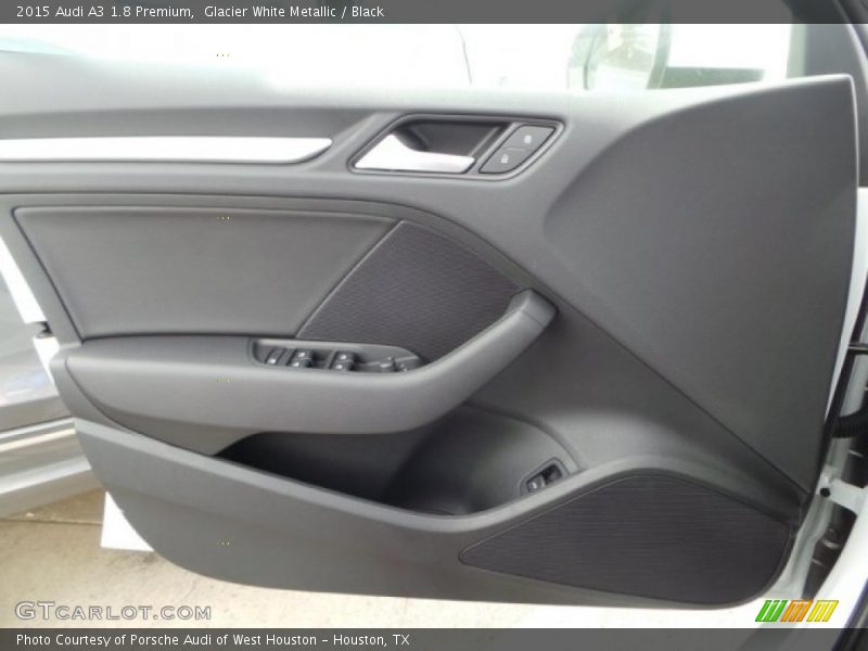 Glacier White Metallic / Black 2015 Audi A3 1.8 Premium