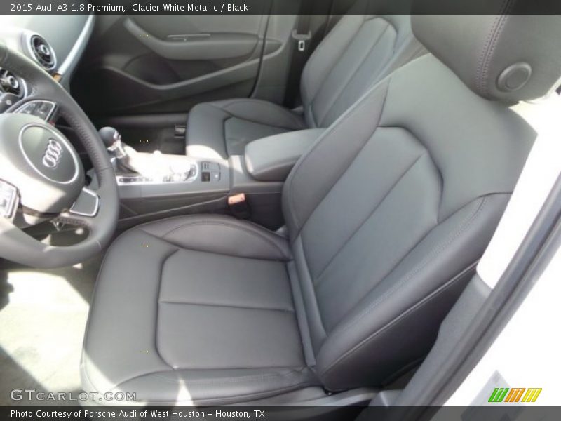 Glacier White Metallic / Black 2015 Audi A3 1.8 Premium