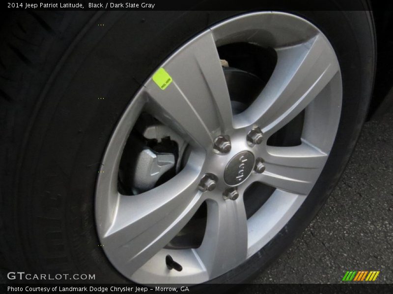 Black / Dark Slate Gray 2014 Jeep Patriot Latitude
