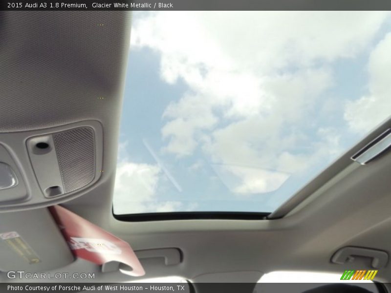 Glacier White Metallic / Black 2015 Audi A3 1.8 Premium
