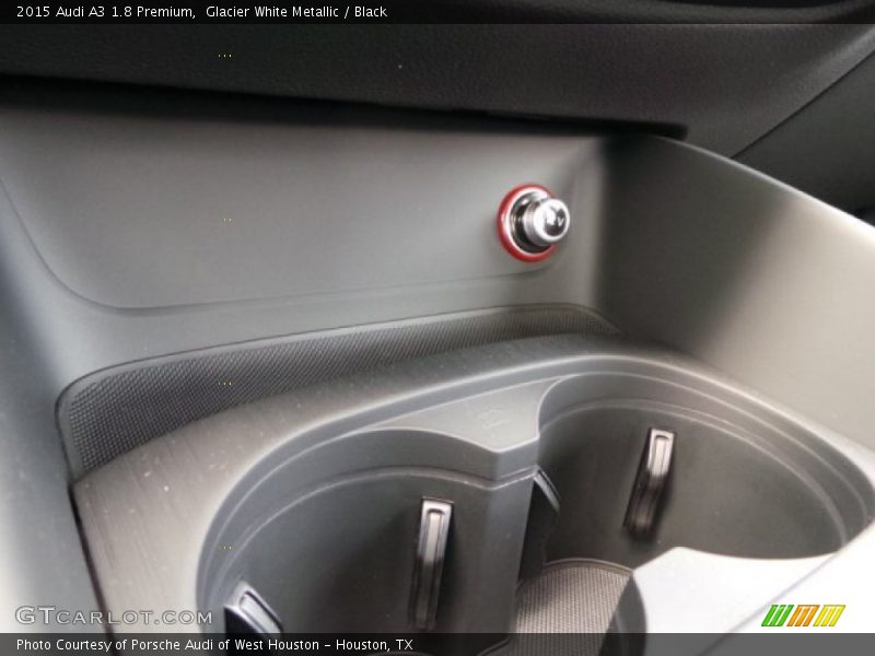 Glacier White Metallic / Black 2015 Audi A3 1.8 Premium
