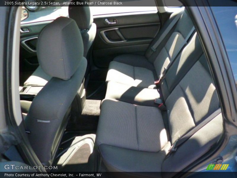 Atlantic Blue Pearl / Charcoal Black 2005 Subaru Legacy 2.5i Sedan