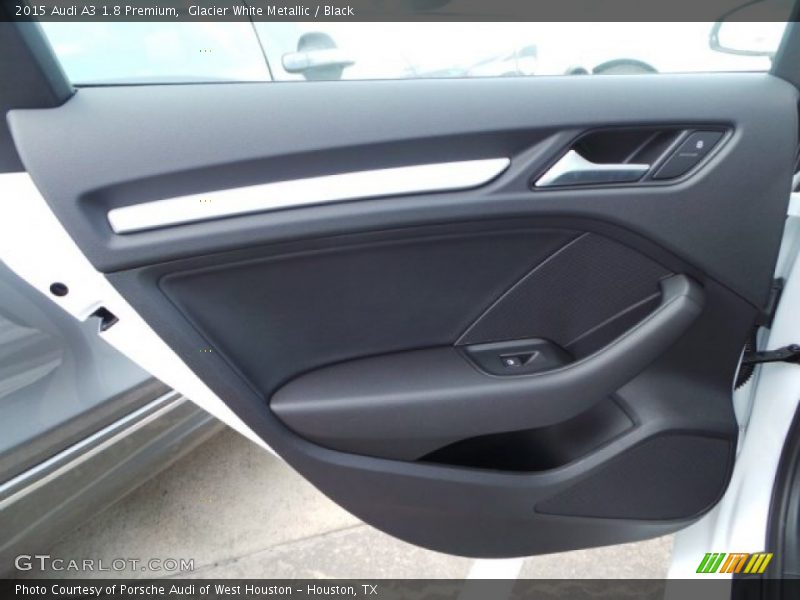 Glacier White Metallic / Black 2015 Audi A3 1.8 Premium