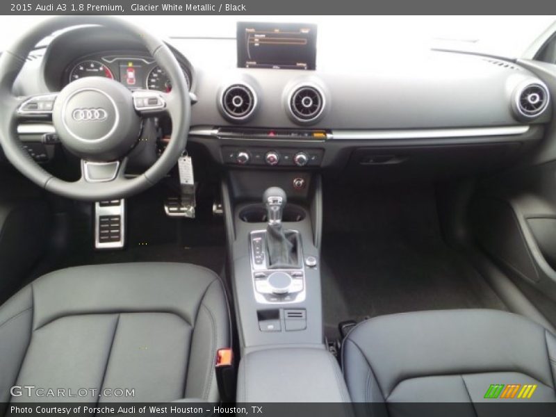 Glacier White Metallic / Black 2015 Audi A3 1.8 Premium