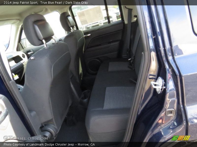 True Blue Pearl / Dark Slate Gray 2014 Jeep Patriot Sport