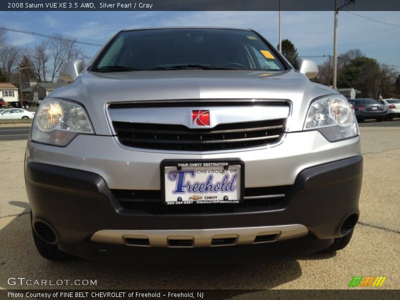 Silver Pearl / Gray 2008 Saturn VUE XE 3.5 AWD