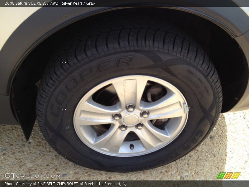 Silver Pearl / Gray 2008 Saturn VUE XE 3.5 AWD